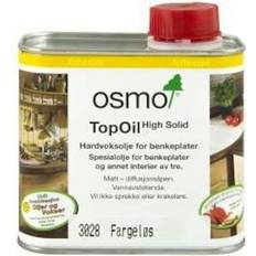 Olje Maling Osmo TOPOIL 3028 0,5L SILKE Olje Hvit, Transparent