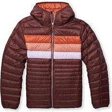 Cotopaxi Women's Fuego Hooded Down Jacket - Chestnut Stripes