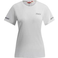 L T-skjorter & Singleter Swix Pace T-skjorte Dame Bright White