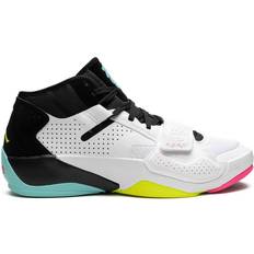 Nike Air Jordan Basketball Shoes Nike Jordan Zion 2 M - White/Volt/Black/Dynamic Turquoise