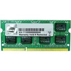 Sodimm 4gb ddr3 1333mhz G.Skill Standard SO-DIMM DDR3 1333MHz 4GB (F3-10666CL9S-4GBSQ)