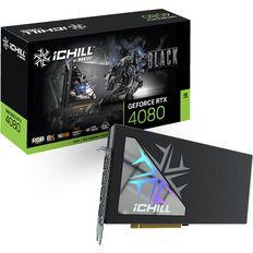 GeForce RTX 4080 Grafikkort Inno3D iChiLL Black GeForce RTX 4080 HDMI 3xDP 16GB