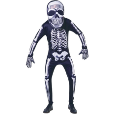 Bristol Novelty Unisex Big Head Skeleton Costume