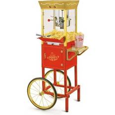 Popcorn Makers Nostalgia CCP525RG Vintage 8-Oz. Cart, 8-Ounce