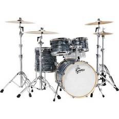 Gretsch Drum Kits Gretsch Import 775872 Renown Drum Set Silver Oyster Pearl 4 Piece