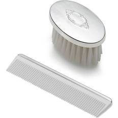 Grooming & Bathing on sale Boys Oval Shield Sterling Brush Comb Set