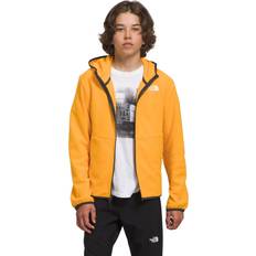 Fleece Jackets The North Face Glacier Full-Zip Hooded Big Kids Summit Gold