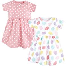 Hudson Baby's Cotton Dresses - Easter Eggs