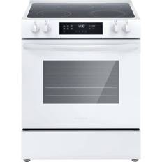 Electric Ovens - Self Cleaning Ceramic Ranges Frigidaire FCFE3062A EvenTemp Elements White