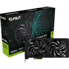 Grafikkort Palit Microsystems NVIDIA GeForce RTX 4060 DUAL HDMI 3 x DP 8GB