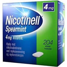 Matvarer Nicotinell Tyggegummi 4mg Spearmint