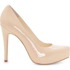 44 - Beige Sandaletten Jessica Simpson Parisah - Sand Dune Patent