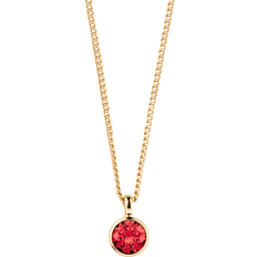 Dyrberg/Kern Ette Necklace - Gold/Red