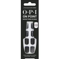 OPI Press-On Fake Nails Little Black Onyx Dress