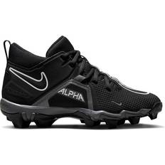Turf Football Shoes Children's Shoes Nike Alpha Menace 3 PS/GS - Black/Iron Grey/White