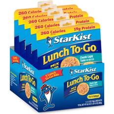 Starkist chunk light tuna in water lunch to-go 5 pack