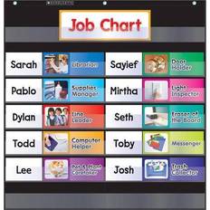 Baby Toys on sale Scholastic Pocket Chart Class Jobs Black 583864