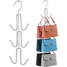 Bag Accessories Space Purses handbags hangers purse handbag holder 2 silver metal saving