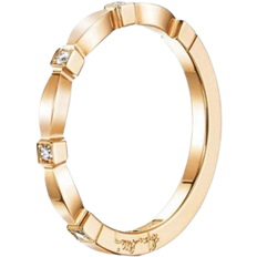 Efva Attling Forget Me Not Thin Ring - Gold/Diamond