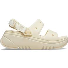 Crocs Beige - Women Sandals Crocs Hiker Xscape - Vanilla