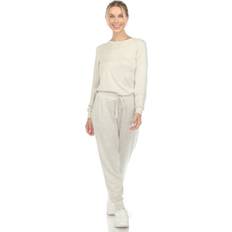 White Mark Women's Piece Lounge Set Brown