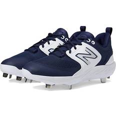 New Balance Men Baseball Shoes New Balance Fresh Foam X 3000v6 Metal Navy/White Men's Shoes Blue