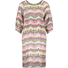 Gerry Weber Patterned Balloon Sleeves Dress - Multicolor