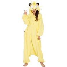 Sazac Pokemon Meowth Kigurumi Costume for Adults