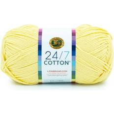  Lion Brand 24/7 Cotton Yarn, Yarn for Knitting