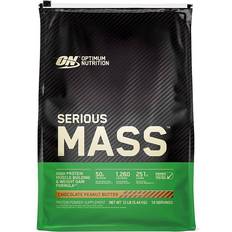 Magnesiums Gainers Optimum Nutrition Serious Mass Weight Gainer Chocolate Peanut Butter 5.44kg