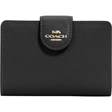 Coach Corner Zip Medium Wallet - Gold/Black