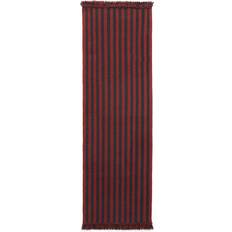 Frynser Matter Hay Stripes Rød 60x200cm