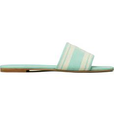 Tory Burch Double T Jacquard - Light Aqua/Ash White