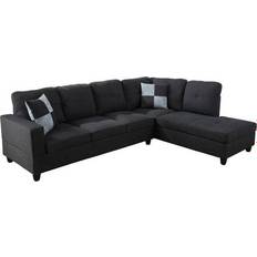 Star Home Living Chaise Sectional Sofa 103.5" 2 4 Seater