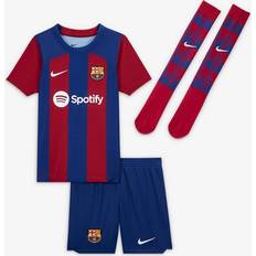 FC Barcelona Fotballsett Nike FC Barcelona Home Minikit 2023-24