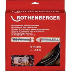 Abfluss-, Boden- & Entwässerungsrohre Rothenberger Rohrreinigungsspirale 16mm x 2,3m C 8-Nic