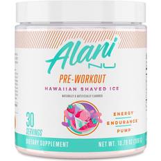 L-Tyrosine Pre-Workouts Alani Nu Pre Workout Supplement Hawaiian Shaved Ice