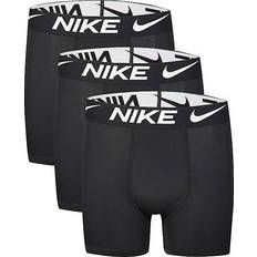 Schwarz Boxershorts Nike Big Boys Pk. Essential Dri-fit Boxer Briefs Black Black