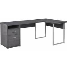 Tables Monarch Specialties L-Shaped Computer Writing Desk 47.2x78.8"
