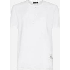 Dolce & Gabbana Polyester T-shirts Dolce & Gabbana Cotton T-shirt With Rips