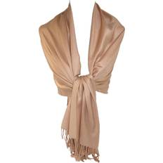 CTM Classic Pashmina Wrap Scarf Shawl Pack of 2 Women