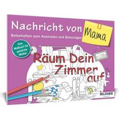 Kreativität & Bastelspaß Das Malbuch für Erwachsene: Nachricht von Mama!