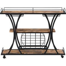 Trolley Tables on sale Bed Bath & Beyond Overstock Industrial Cart Trolley Table