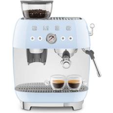 Integrert kaffekvern - Tom vannntanksensor Espressomaskiner Smeg EGF03 Pastel Blue