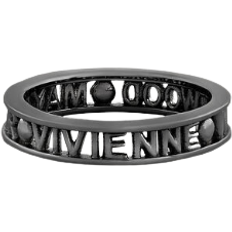 Vivienne Westwood Women Rings Vivienne Westwood Westminster Ring - Grey