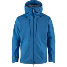 Herre - Skalljakker på salg Fjällräven Keb Eco-Shell Jacket M - Alpine Blue