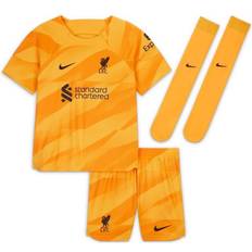 Nike Liverpool FC 2023/24 Goalkeeper Nike Dri-FIT Three-Piece Set For Maller Children