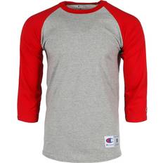 Skinnifit Mens Raglan Long Sleeve Baseball T-Shirt