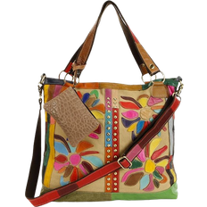 Amerileather Rosalie Tote - Rainbow