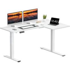 Flexispot E1L L Standing Writing Desk 40x63"